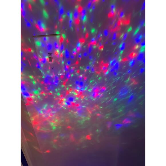 GUC Gemmy Indoor/Outdoor Projection LED Lightshow Kaleidoscope Tested - Picture 2 of 2